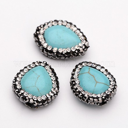 Synthetic Turquoise Nuggets Beads G-L355-02-1