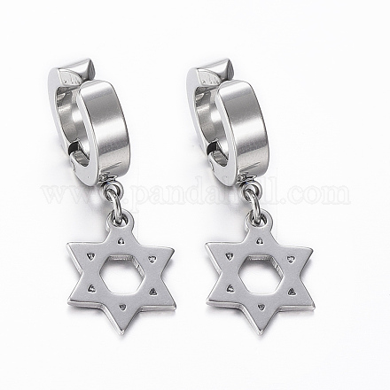 304 Stainless Steel Clip-on Earrings X-EJEW-H351-16P-1