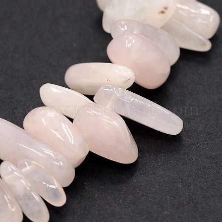 Chapelets de perles en quartz rose naturel G-J279-04-1