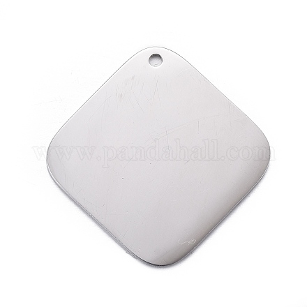 304 Stainless Steel Pendants STAS-F254-02A-P-1