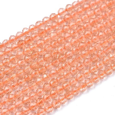 Chapelets de perles en verre G-K185-16T-1