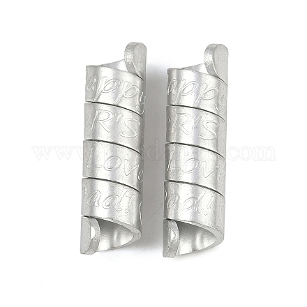 Aluminium-Perlen&nbsp;ALUM-P001-02S-1