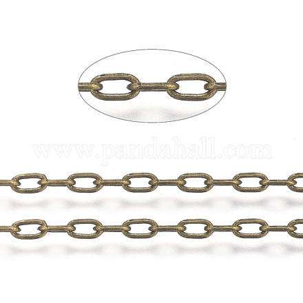 Brass Cable Chains CHC030Y-AB-1