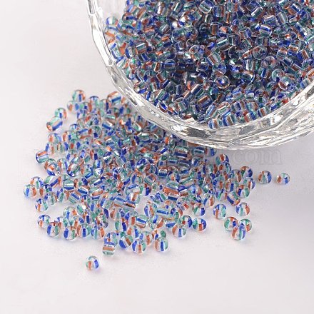 12/0 Transparent Glass Beads SEED-M008-B01-1