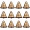 NBEADS 30 PCS 38mm/1.5 Inch Antique Bronze Vintage Jingle Bells for Home Decorations, Hanging Decorations Crafts, Aeolian Bells Making, Anti-Thief, Christmas Bells Making, Dog Potty Training
