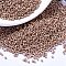 MIYUKI Delica Beads, Cylinder, Japanese Seed Beads, 11/0, (DB1165) Galvanized Matte Muscat, 1.3x1.6mm, Hole: 0.8mm, about 20000pcs/bag, 100g/bag