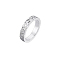 925 Sterling Silver with Micro Pave Cubic Zirconia Rings