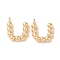 Brass Pendants, Cadmium Free & Nickel Free & Lead Free, Letter Charms, Real 18K Gold Plated, 11x9x2mm, Hole: 1mm