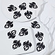 SUNNYCLUE 1 Box 50Pcs Dragon Charms Flying Dragon Charm Tibetan Style Electroplated Black Dragon Pterosaur Animal Charms for Jewelry Making Charm Courage Earrings Necklace Bracelet DIY Supplies Adult FIND-SC0003-48-4
