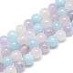 Chapelets de perles en morganite naturelle G-S150-11-8mm-1