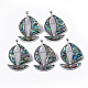 Broches/pendentifs coquillages RESI-S376-14B-1