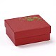 Cajas para collares de papel con tapete de esponja OBOX-G015-01C-2