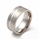 201 кольцо из нержавеющей стали с рифлением для пальцев STAS-P323-06P-1