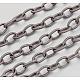 Gray Color Handmade Silk Cable Chains Loop X-EC-A001-10-1