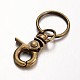Alloy Keychain Clasp Findings KEYC-M018-02AB-NF-2