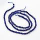 Chapelets de perles en lapis-lazuli naturel G-K127-03F-3mm-2