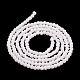 Brins de perles de verre imitation jade GLAA-H021-02-03-4