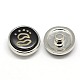 Alloy Resin Buttons SNAP-A034-P1-NR-2