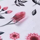 Pegatinas decorativas impermeables con estampado de peonías DIY-L030-03A-3