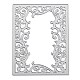 Stampi per intagli in acciaio al carbonio con telaio DIY-WH0170-173-1
