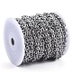 304 Stainless Steel Dapped Cable Chains CHS-N001-04P-3