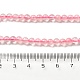Natürlichen Rosenquarz Perlen Stränge G-Z047-C03-04-5
