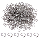 PandaHall Elite 304 Stainless Steel Open Jump Rings STAS-PH0002A-06P-1
