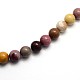 Естественно mookaite круглых бусин пряди G-O047-12-6mm-2