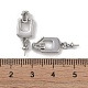 Латунь с фурнитурой для сережек-пусетов-ракушек KK-G497-32P-3