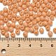 Rocailles en verre couleurs opaques&nbsp;SEED-C001-02B-03-4