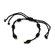 Adjustable Braided Nylon Cord Bracelet Making AJEW-JB00758-2