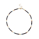 Glass Seed Beaded Necklaces for Women NJEW-JN03945-1