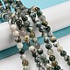 Natural Tree Agate Round Gemstone Beads Strands G-R255-6mm-4