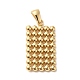 Golden Plated 304 Stainless Steel Pendants STAS-L272-006G-03-1