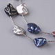 Оболочки жемчужные ожерелья NJEW-P232-A01-4