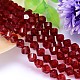 Faceted Polyhedron Imitation Austrian Crystal Bead Strands G-M183-6mm-05A-1