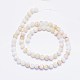 Chapelets de perles en agate à rayures naturelles X-G-F425-19-2