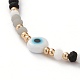 Bracelets réglables de perles tressées avec cordon en nylon BJEW-JB05791-05-2