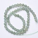 Chapelets de perles en aventurine vert naturel G-D855-09-12mm-2