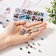 Spritewelry 300 pièces 10 couleurs galvanoplastie perles de verre transparentes EGLA-SW0001-02-5