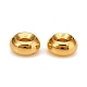 Long-Lasting Plated Brass Spacer Beads KK-D160-24G-2