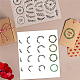 CRASPIRE Wreath Branch Plants Clear Stamps for Card Making Scrapbooking Crafting DIY Decorations DIY-WH0167-57-0220-3