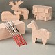 Kit de manualidades para tallar madera DIY-E026-06-3