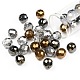 Perles de verre tchèques polies au feu LAMP-O017-151-KM10-4