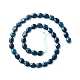 Brins de perles d'apatite bleue naturelle G-I271-B05-8x10mm-2