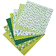 7 pieza de tela de algodón estampada.&nbsp;DIY-CY0002-16B-1