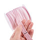 Benecreat 33 Meter 15 mm breit falten über Gummiband rosa Faltgummis Stretch für Haargummis Stirnbänder Kleidungsstück Nähen OCOR-BC0012-10B-2
