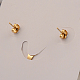 Flat Round 304 Stainless Steel Resin Pendants & Stud Earrings Jewelry Sets SJEW-F047-18-2