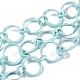 Eco-Friendly Alloy Spray Painted Link Chains LCHA-H005-01F-1