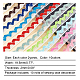 Arricraft 10 Farben Baumwolle Spitzenband Kantenbesatz OCOR-AR0001-37-2